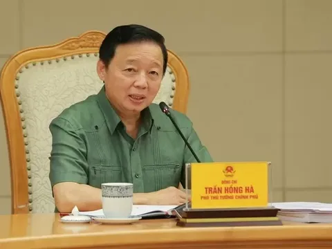 Phó Thủ tướng Trần Hồng Hà chủ trì cuộc họp đánh giá tổng thể tiềm năng khoáng sản chiến lược