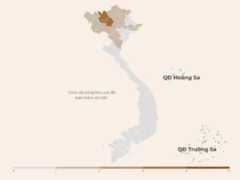 Các khu vực có nguy cơ xảy ra lũ quét, sạt lở đất đá trong 6 giờ tới, cập nhật 8 giờ 10/9/2024
