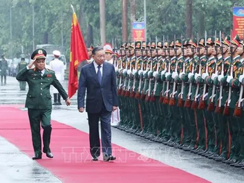 Tổng Bí thư, Chủ tịch nước dự Lễ kỷ niệm 50 năm Ngày truyền thống Tổng cục Kỹ thuật