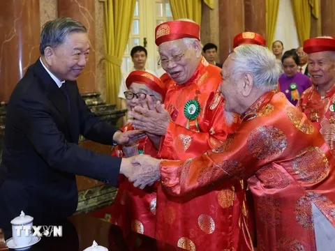 Chủ tịch nước Tô Lâm: Người cao tuổi luôn xứng danh là rường cột quốc gia