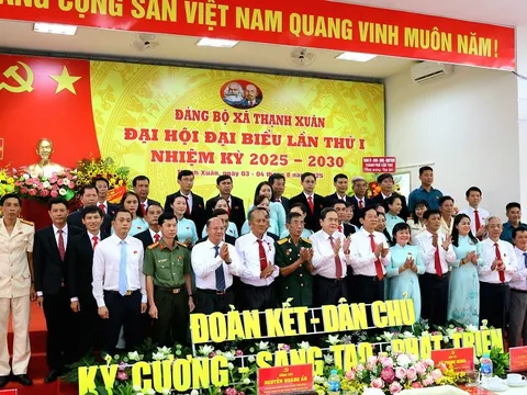 Chủ tịch Quốc hội Trần Thanh Mẫn dự Đại hội đại biểu Đảng bộ xã Thạnh Xuân, TP Cần Thơ nhiệm kỳ 2025–2030
