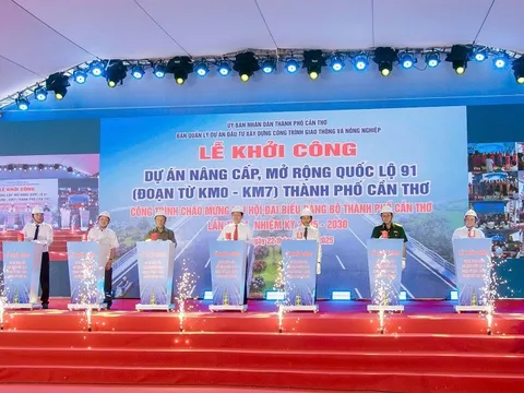 Cần Thơ khởi công, khánh thành 18 công trình trọng điểm, tổng vốn đầu tư hơn 12.000 tỷ đồng