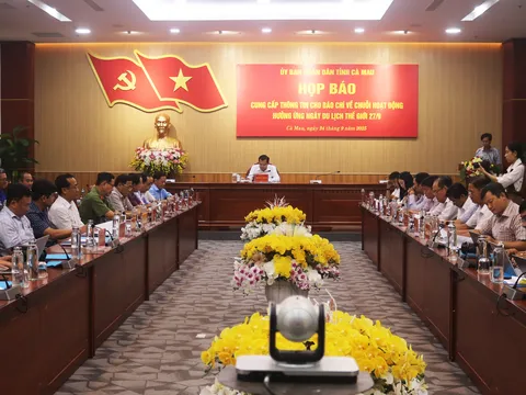 Cà Mau: Hưởng ứng Ngày Du lịch Thế giới 2025