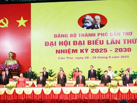 Khai mạc Đại biểu Đảng bộ thành phố Cần Thơ lần thứ I, nhiệm kỳ 2025 – 2030
