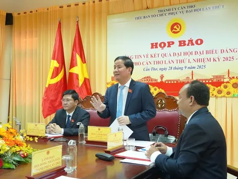 Cần Thơ: Đại hội Đảng bộ lần thứ I, nhiệm kỳ 2025-2030 kết thúc thành công rực rỡ