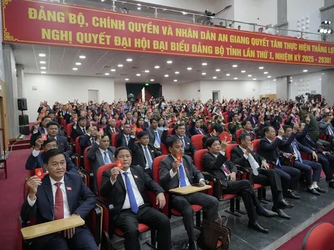 Bế mạc Đại hội Đảng bộ tỉnh An Giang lần thứ I, nhiệm kỳ 2025-2030