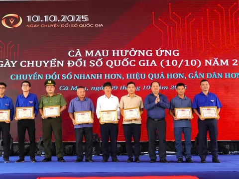 Cà Mau: Hưởng ứng Ngày Chuyển đổi số quốc gia, khai mở tiềm năng phát triển Bền vững