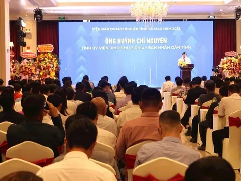Diễn Đàn Doanh Nghiệp 2025: "Doanh nghiệp đồng hành - Cà Mau phát triển"