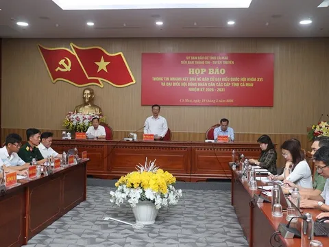 Cà Mau: Họp báo kết thúc ngày hội toàn dân diễn ra thành công tốt đẹp