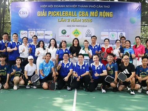 TP. Cần Thơ: Sôi nổi khai mạc Giải Pickleball mở rộng lần 2 năm 2026