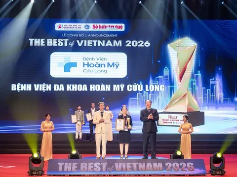 Bệnh viện Hoàn Mỹ Cửu Long: Khẳng định vị thế Top 10 bệnh viện tốt nhất Việt Nam 2026