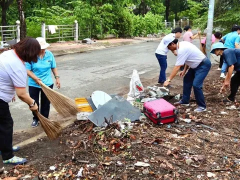 Phường Thủ Dầu Một (TP.HCM): Đồng loạt ra quân dọn vệ sinh, bảo vệ môi trường hưởng ứng Ngày Môi trường Thế giới năm 2026