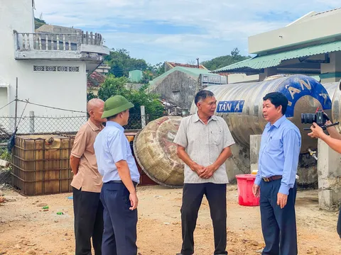 Phường Quy Nhơn (tỉnh Gia Lai): Khẩn trương khắc phục hậu quả thiên tai, bàn giao công trình nước sạch