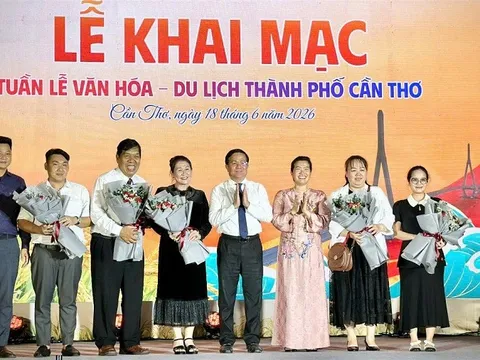Cần Thơ khai mạc Tuần lễ Văn hóa - Du lịch 2026: “Tây Đô rực rỡ sắc hè”