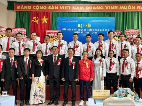 Đại hội Đại biểu Taekwondo TP. Cần Thơ nhiệm kỳ I (2026 - 2031): Đặt nền móng vững chắc, đưa võ thuật Taekwondo vươn xa