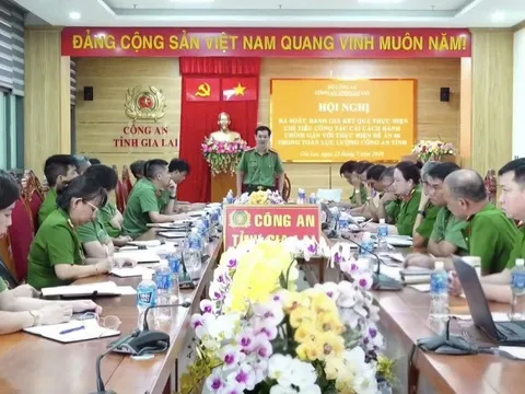 Gia Lai: Đẩy mạnh cải cách hành chính gắn liền với Đề án 06 trong toàn lực lượng Công an