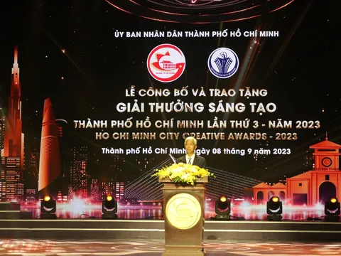 Vinh danh 58 đề án, công trình, giải pháp, đề tài đạt giải Giải thưởng Sáng tạo TP. Hồ Chí Minh lần 3, năm 2023
