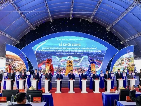 Hải Phòng khởi công Trung tâm Chính trị - Hành chính 2.500 tỷ đồng