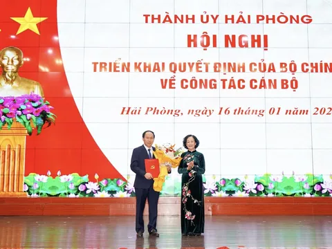 Hải Phòng có tân Bí thư Thành ủy