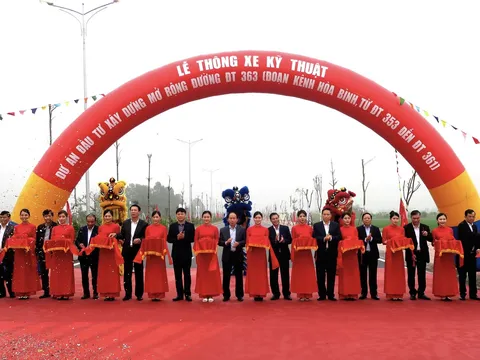 Hải Phòng thông xe kỹ thuật đường tỉnh 363 trị giá 566 tỷ đồng