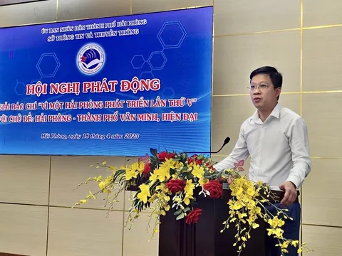 Phát động Giải Báo chí “Vì một Hải Phòng phát triển” lần thứ 5