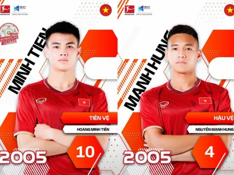 2 tuyển thủ U17 Việt Nam được học viện Frankfurt của Đức giữ lại