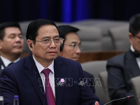Thủ tướng Phạm Minh Chính cùng các Lãnh đạo ASEAN dự thảo luận về hành động khí hậu, chuyển đổi năng lượng sạch