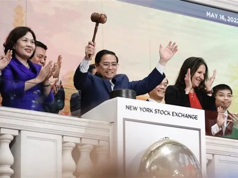 Thủ tướng Phạm Minh Chính thăm Sàn giao dịch chứng khoán New York