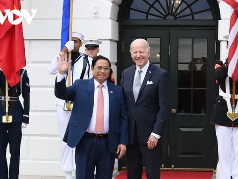 Thủ tướng Phạm Minh Chính dự chiêu đãi của Tổng thống Hoa Kỳ Joe Biden
