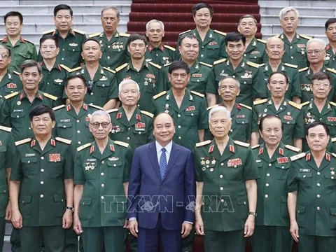 Chủ tịch nước tiếp đại biểu cựu chiến binh Mặt trận Vị Xuyên - Hà Tuyên