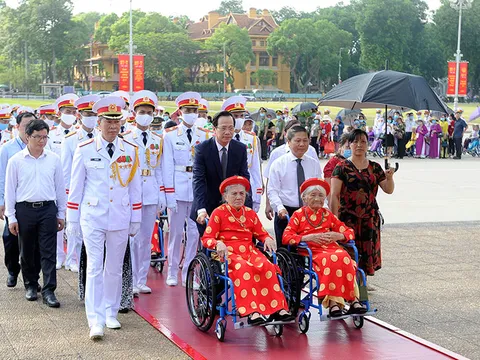 Hướng dẫn tặng quà của Chủ tịch nước nhân kỷ niệm 75 năm Ngày Thương binh-Liệt sĩ