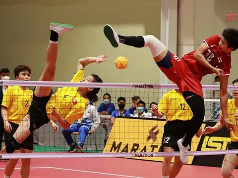 Đội tuyển cầu mây nữ Việt Nam vô địch thế giới