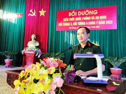 Sư đoàn 3 (Quân khu 1) khai mạc Lớp bồi dưỡng kiến thức Quốc phòng và An ninh