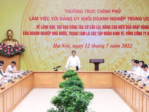 Cơ cấu lại, nâng cao hiệu quả hoạt động của doanh nghiệp nhà nước
