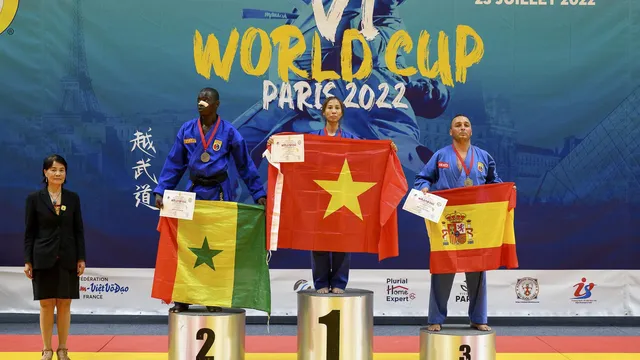 Đại hội Vovinam - Việt Võ Đạo Thế giới 2022 tại Paris